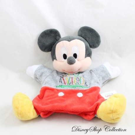 Mickey Mouse Puppe Kuscheltier DISNEY BABY Go Wild grau rot Krokodil 24 cm