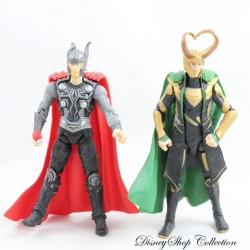 Ensemble de figurines articulées Thor et Loki MARVEL HASBRO Avengers Thor Disney 13 cm