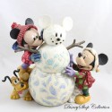 Jim Shore Mickey TRADIZIONI DISNEY Enesco Showcase Natale Pupazzo di neve Magia Arriva in molte forme (R22)