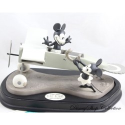 WDCC WALT DISNEY CLASSICS Plane Crazy First Flight 15th Anniversary Minnie Mickey Figure