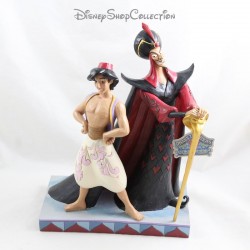 Aladdin e Jafar TRADIZIONI DISNEY Jim Shore figura intelligente e crudele