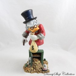 DISNEY vetrina zio a Donald busto grande giullare Scrooge figurina edizione limitata 1500 copie (R22)