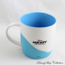 Minnie DISNEY Mickey and Friends Mug Blue White Ceramic 10 cm