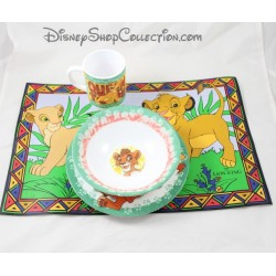 Assiette Le roi lion DISNEY Kiara et Kovu céramique  