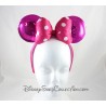 Serre-tête Minnie DISNEYPARKS oreilles de Minnie Mouse noeud rose sequins