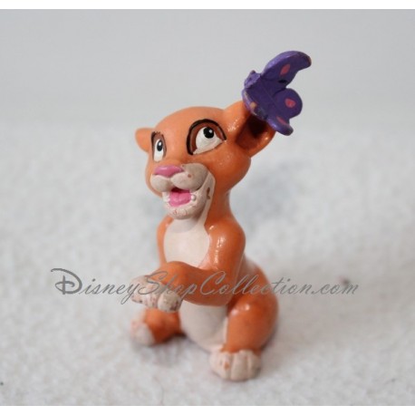 Figura di leonessa Nala BULLY Il Re Leone farfalla viola Disney 6 cm