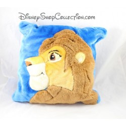 Pillow Lion King DISNEY Simba adult brown blue plush