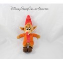 Plush Jack mouse DISNEY Cinderella Quiron Famosa orange 25 cm