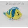 Stuffed Fish Flounder DISNEY The Little Mermaid Yellow Blue 18 cm