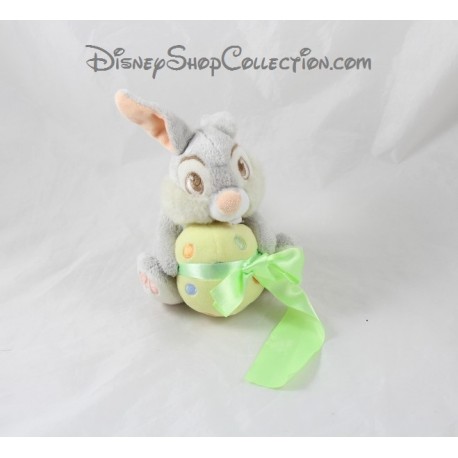 Padella Peluche Padella DISNEY STORE Uovo di Pasqua Nastro Verde 16 cm