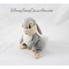 Peluche conejo orejas gris Pan Pan NICOTOY blanco trasero tambor Disney 