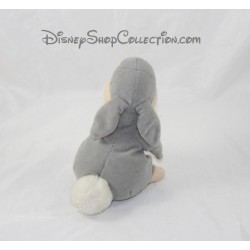 Peluche conejo orejas gris Pan Pan NICOTOY blanco trasero tambor Disney 