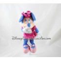 Peluche Minnie DISNEYLAND PARIS Mademoiselle Minnie bleu rose aimantée