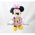 Peluche Minnie DISNEY BABY Minnie Abito t-shirt rosa cm 28