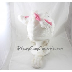 Bonnet Marie chat DISNEYLAND PARIS Les Aristochats oreilles articulées blanc rose Disney