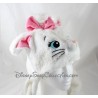 Cap Marie gato DISNEYLAND PARIS Los Aristogatos orejas articuladas blanco rosa Disney