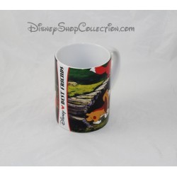 Tazza di volpe e il cane DISNEYLAND Parigi migliori amici mug Ceramica Disney 11 cm