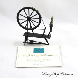 Figurine WDCC rouet DISNEY Walt Disney Company La belle au bois dormant Spinning an Evil Spell
