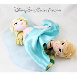 Bambola peluche reversibile Anna Elsa Ralph Disney 37 cm Snow Queen