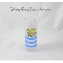 DISNEY Donald Ecke 14 cm blau weiße Ecke Glas