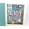 Libro WALT DISNEY impostare 7 Fantasia Storybook ornamenti resina figurine storia Prenota 10 cm