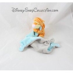 Doudou Tigger NICOTOY ball Star Blue handkerchief Disney Tigger