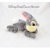 Peluche lapin Pan Pan DISNEYLAND PARIS couché gris Panpan 30 cm