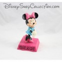 Statuette of resin Minnie DISNEY You're so cute pink blue 15 cm