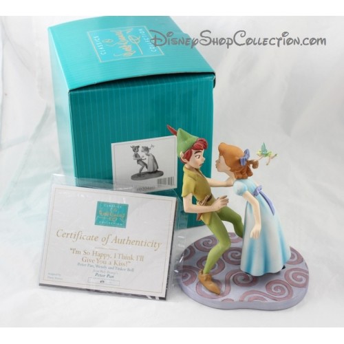 Rare Disney WDCC Peter Pan and Wendy 