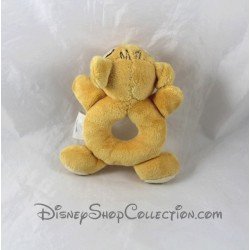 Sonaglio peluche leone Simba negozio DISNEY il re leone giallo campana 16 cm