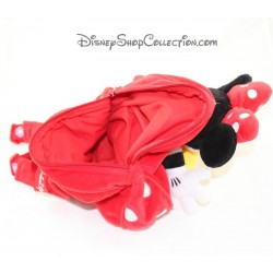 Zaino ripiene piselli Minnie DISNEYLAND PARIS rosso 30cm bianco