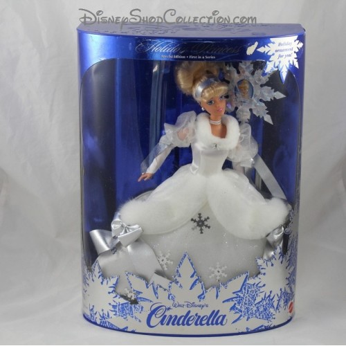 mattel 1996 disney holiday princess cinderella barbie