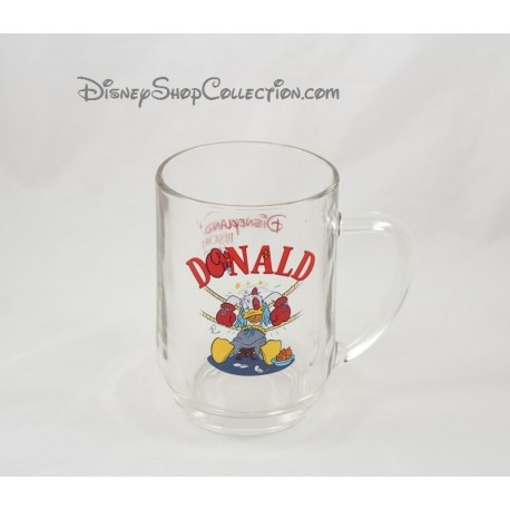 Chope à bière Donald EURODISNEY ami de Mickey Disney fragile 14 cm