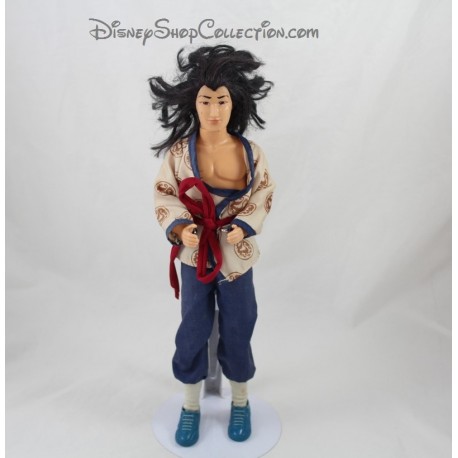 Bewegliche Puppe Li Shang DISNEY MATTEL Mulan Vintage 30 cm