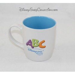 Mug Mickey DISNEYLAND PARIS letter D ceramic Cup ABC