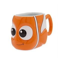 Mug 3D poisson Nemo DISNEY STORE Le Monde de Nemo orange