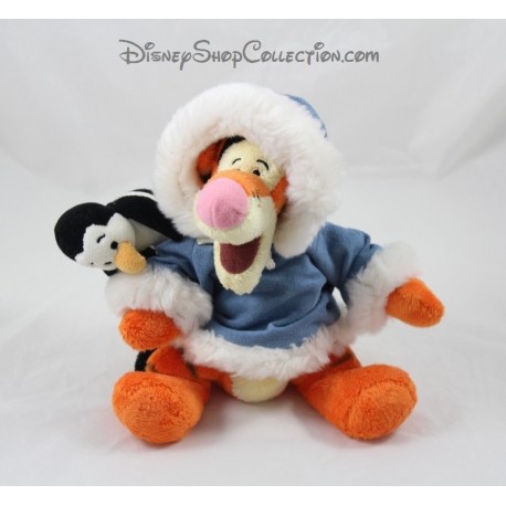 Peluche Tigro DISNEY STORE Blue Penguin cappotto 24cm