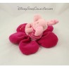 Porcellino di maiale peluche DISNEY NICOTOY fiore rosa ti amo cm 18