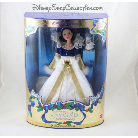 Doll Princess white snow MATTEL DISNEY Snow White Holiday Princess