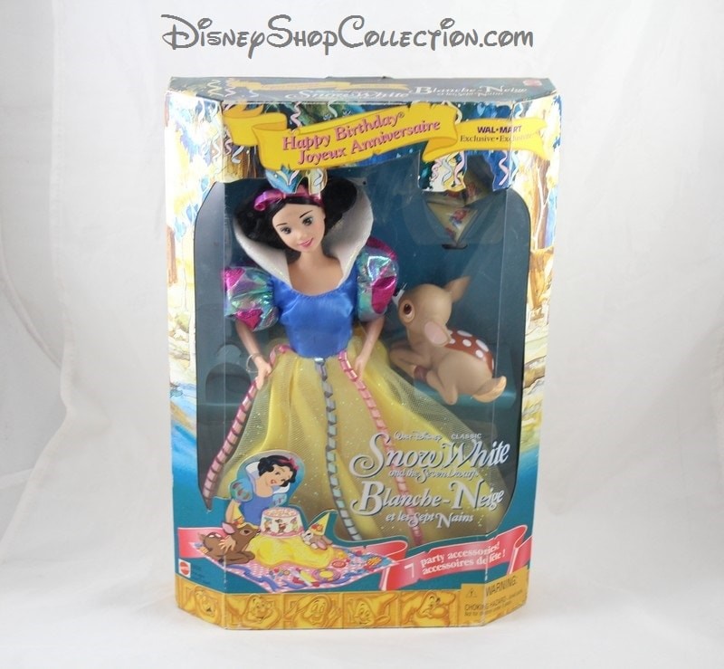 Disney Snow White Doll Mattel Happy Birthday Disneyshop
