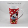 Becher rote Erbse Top DISNEY STORE Minnie Minnie Jahrgang weiß