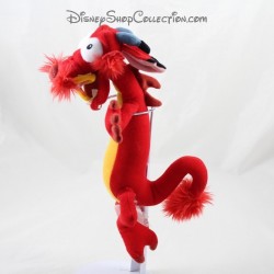 Plüsch DISNEYLAND Mushu Mulan 27 cm rot dragon