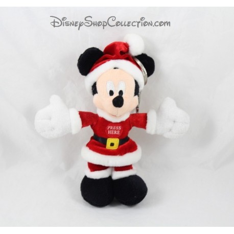 santa mickey plush