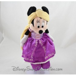 Peluche Minnie DISNEY parchi travestito da Rapunzel 30 cm