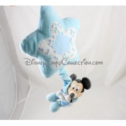 Plush musical baby Mickey DISNEY STORE Star Blue 22 cm