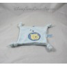 Doudou flachen Pooh DISNEY Kreuzung quadratische blaue Sterne 17 cm