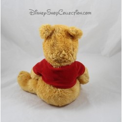 Camiseta de 22 cm rojo escudo Pooh de Winnie the Pooh DISNEY STORE peluche