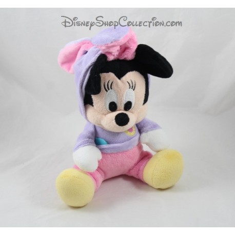 Peluche Disney - Minnie Mouse con Vestido Rosa de 25 cm — Juguetesland