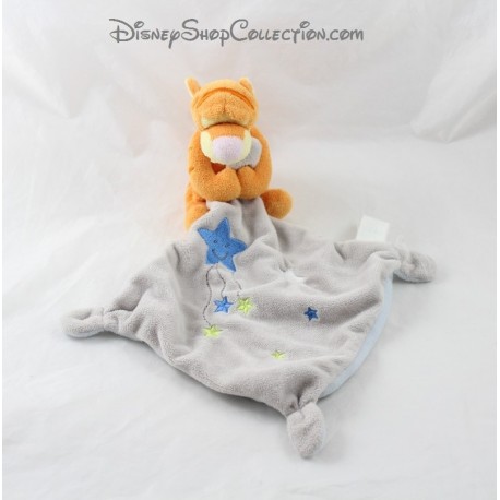 Manta de bebé de Disney Tigger DISNEY estrellas pañuelo gris-azul