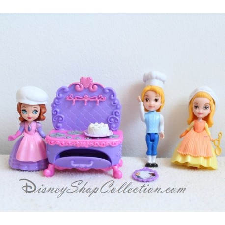 Princesa Sofia la cocina real ámbar, Sofía y James DISNEY figurita